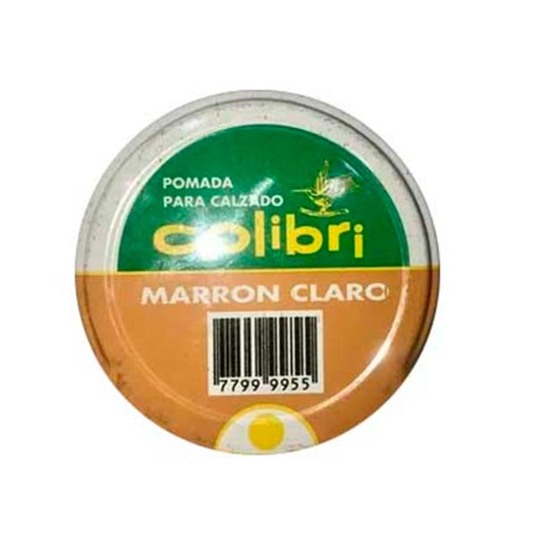 POMADA P/CALZADO-MARRON CLARO